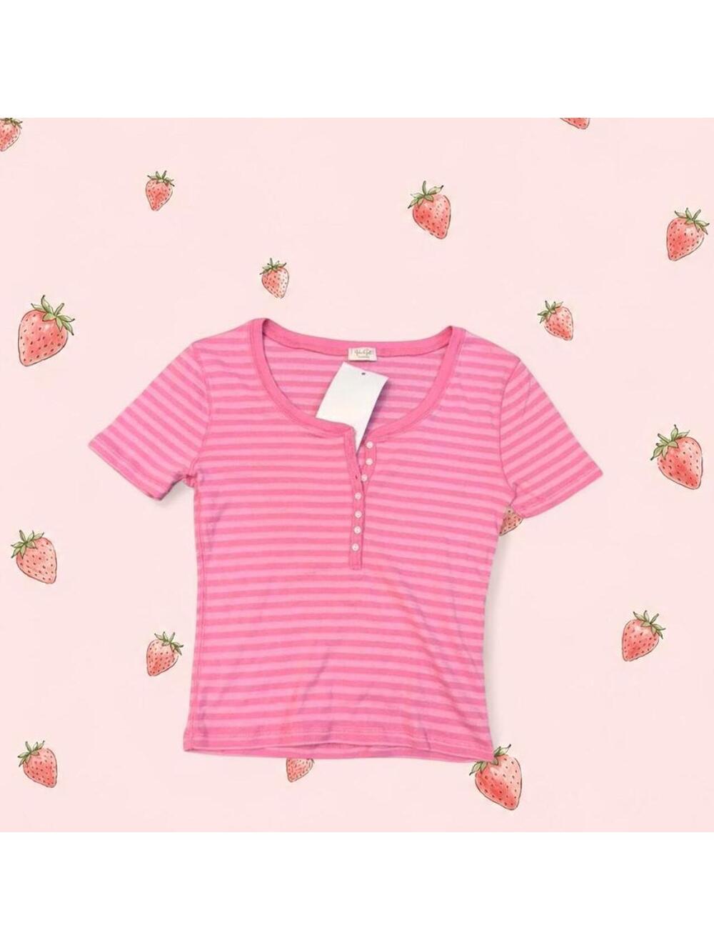 Brandy Melville zelly striped top